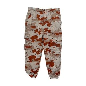 camo cargo pants